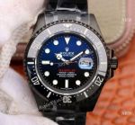 Swiss Grade 1 Copy Rolex SEA-DWELLER 43mm Watch D Blue Dial Blacksteel